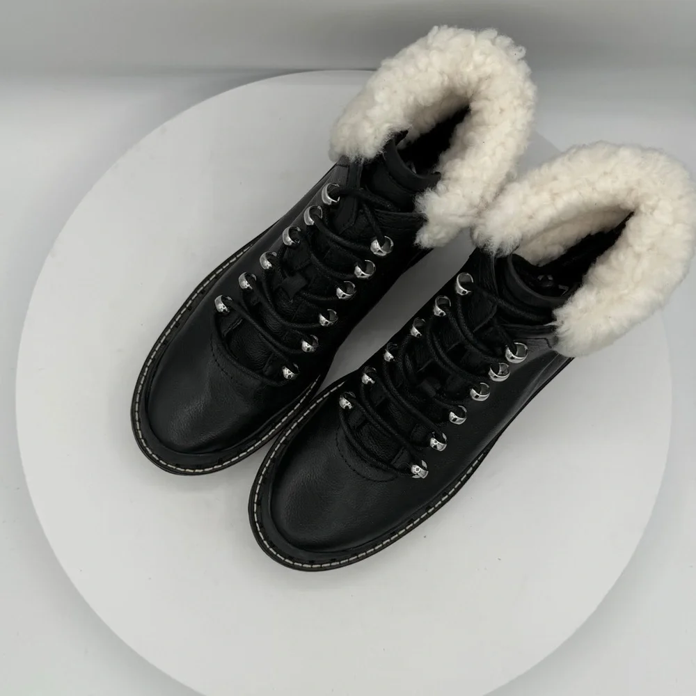 Marc Fisher Chic‎ Style Cade Womens Ankle Boots Size 7.5 CL BLK MSRP $255